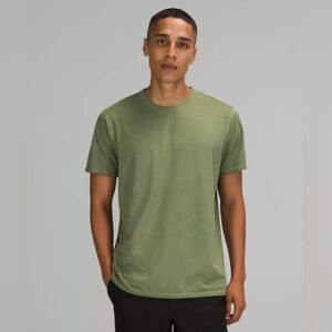 Lululemon Men’s Fundamental Tee Sized XXL Breeze Dye Green Twill? Soft Classic